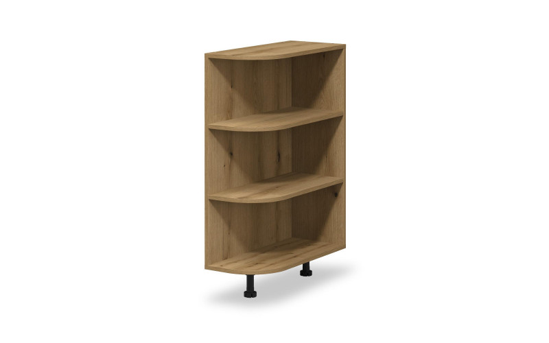 Base open end shelf cabinet Dakota 31, Evoke oak  1