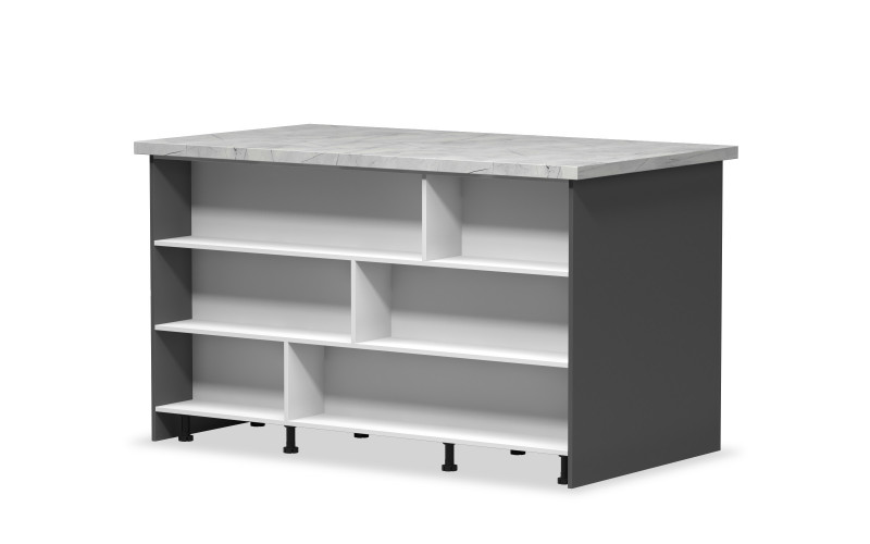 Island cabinet Dakota 42, anthracite matt  1