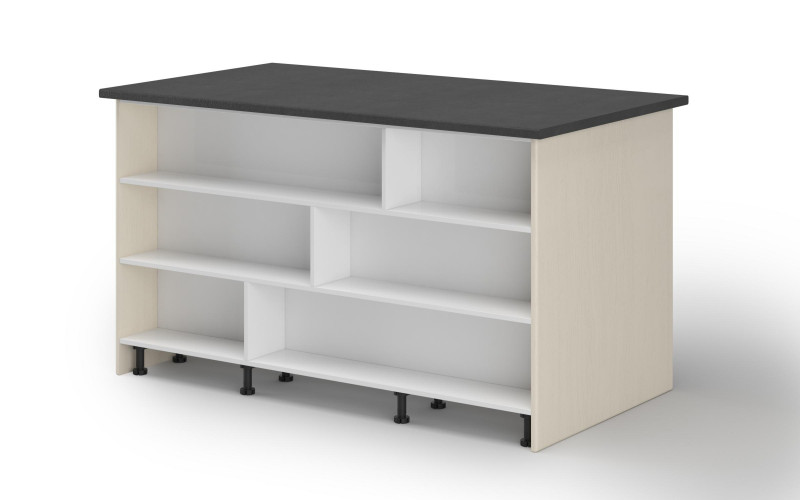 Island cabinet Hannah 42, Aspen beige  1