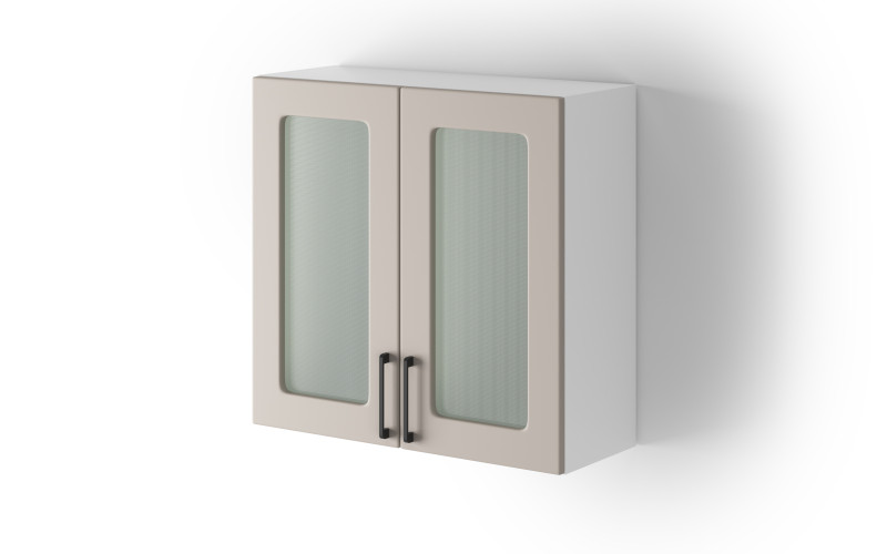 Kitchen showcase cabinet Hannah 43, cashmere  1