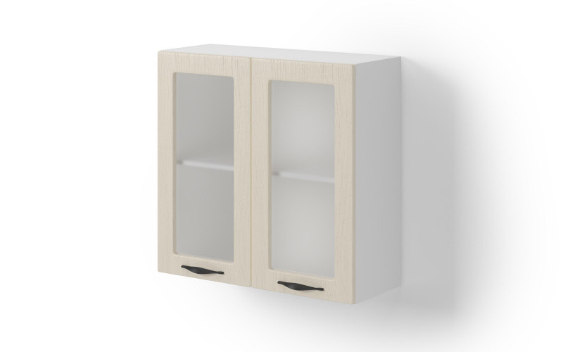 Kitchen showcase cabinet Simon 43, Aspen beige  1