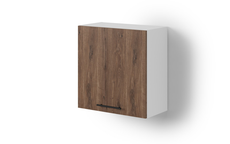 Kitchen Extractor Hood cabinet Dakota 49, dark Scandinavian oak  1