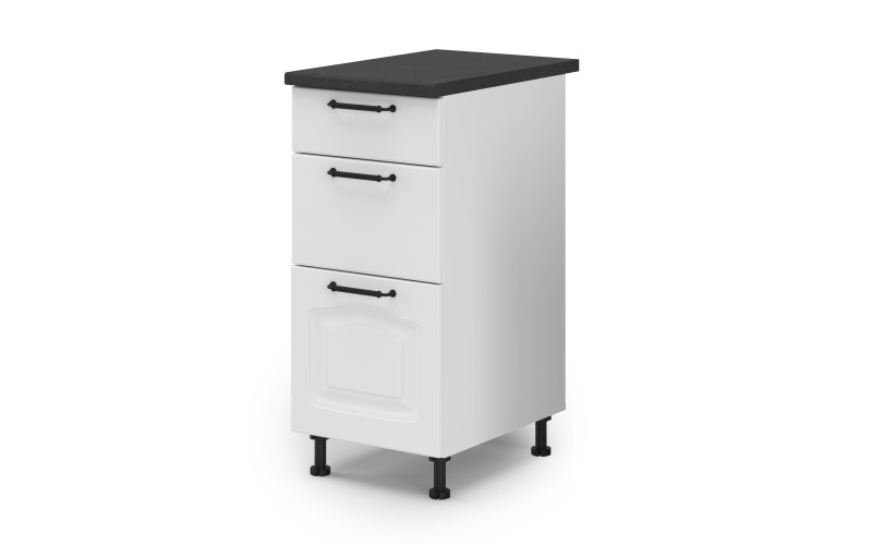 Kitchen cabinet Mathis 50, white  1