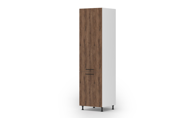 Column cabinet Dakota 56, dark Scandinavian oak  1