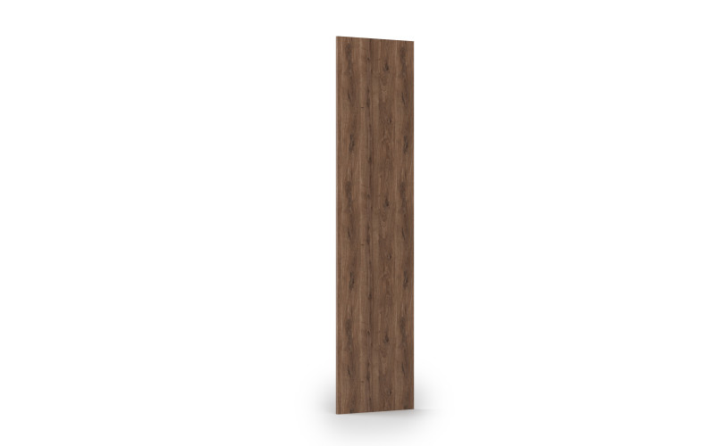 End cover panel for column cabinet Dakota 57, dark Scandinavian oak  1