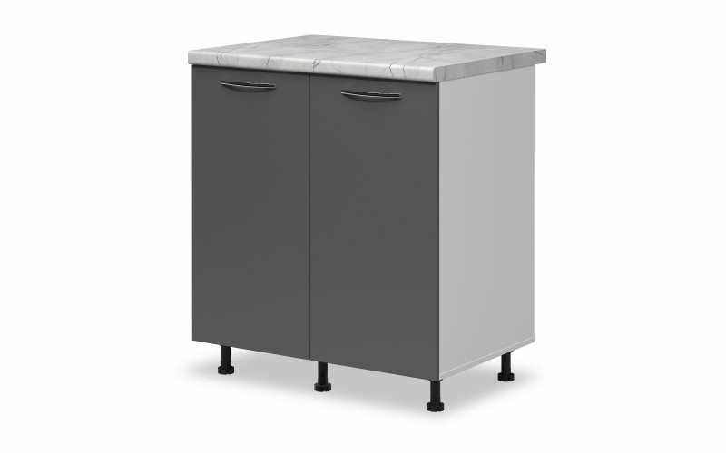 Kitchen cabinet Dakota 08, anthracite matt  1