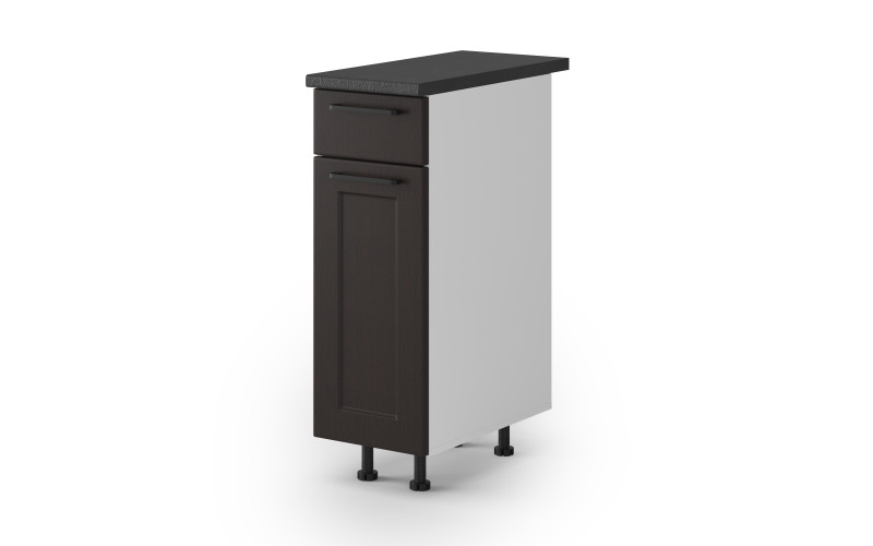 Kitchen cabinet Sena 09, Espresso oak  1