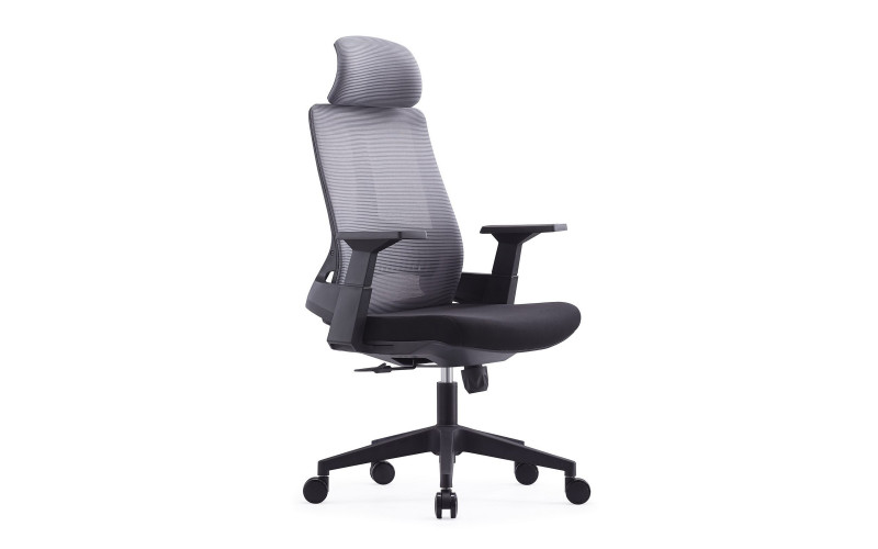 Office chair Olymp, grey + black  1