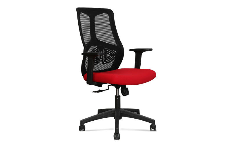 Office chair Miller, black + red  1