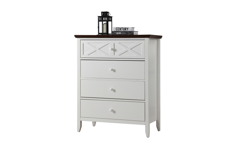 Dresser Kandra, white + Medina oak  1