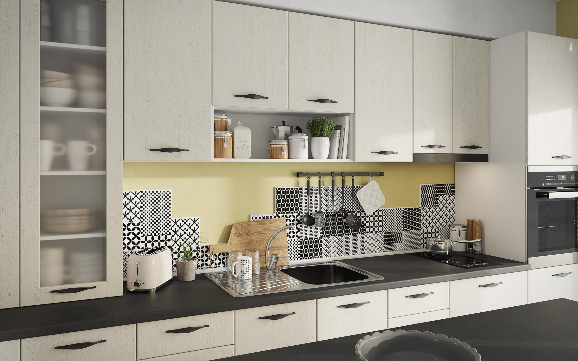 Kitchen cabinet Simon 14, Aspen beige  7
