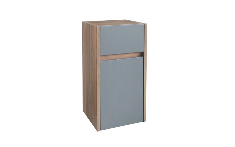 PVC bathroom column ICP3030-60, grey matt  1