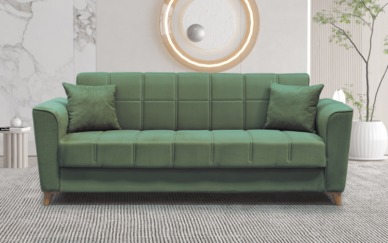 Sample Sofa, green  1