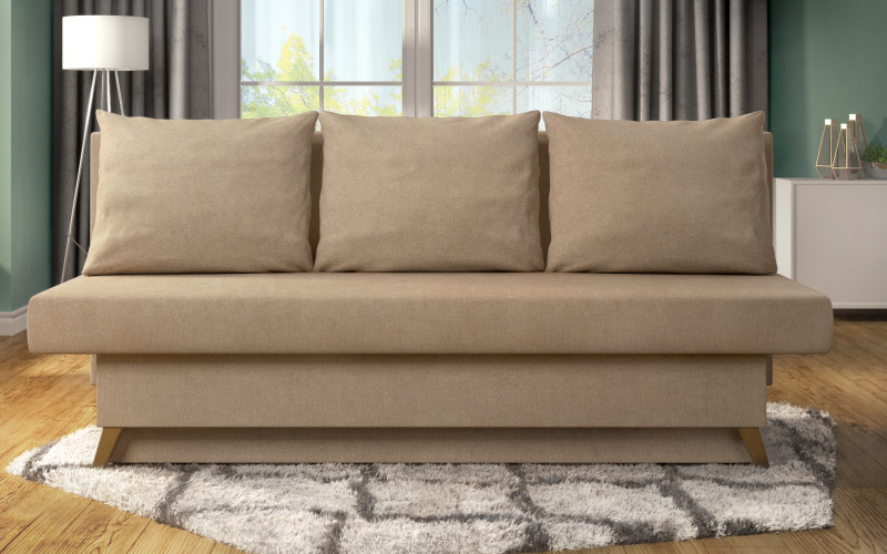 Extendable sofa Marty, beige  1