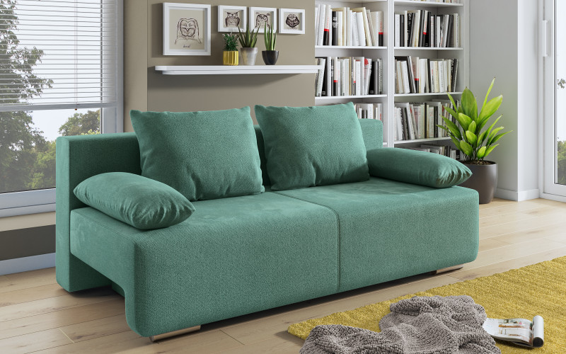 Extendable sofa Keira, mint  1