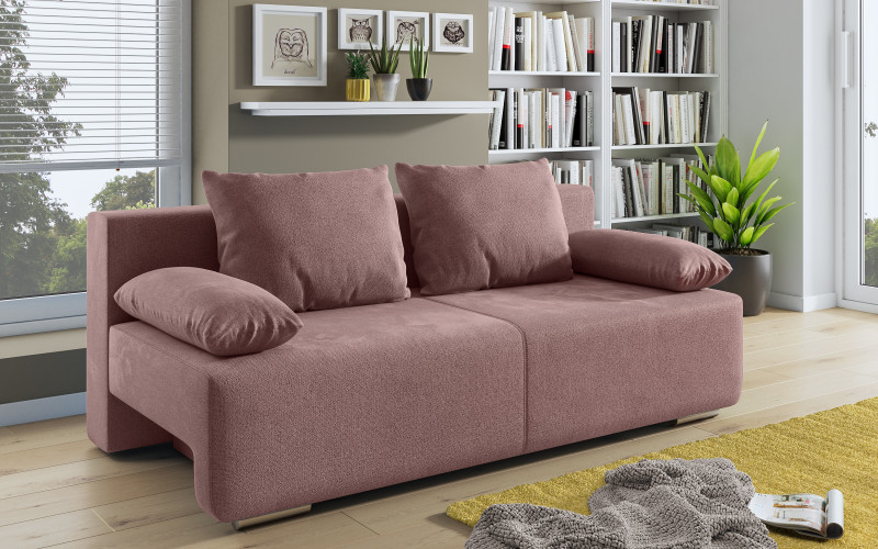 Extendable sofa Keira, pink  2