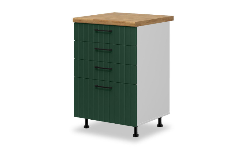 Kitchen cabinet Ava 15, green  1