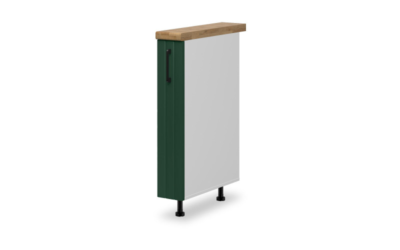 Kitchen pull-out bottle rack Ava 29, green  1