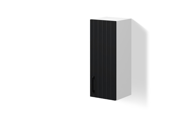 Kitchen cabinet Ava 21, black velvet  1