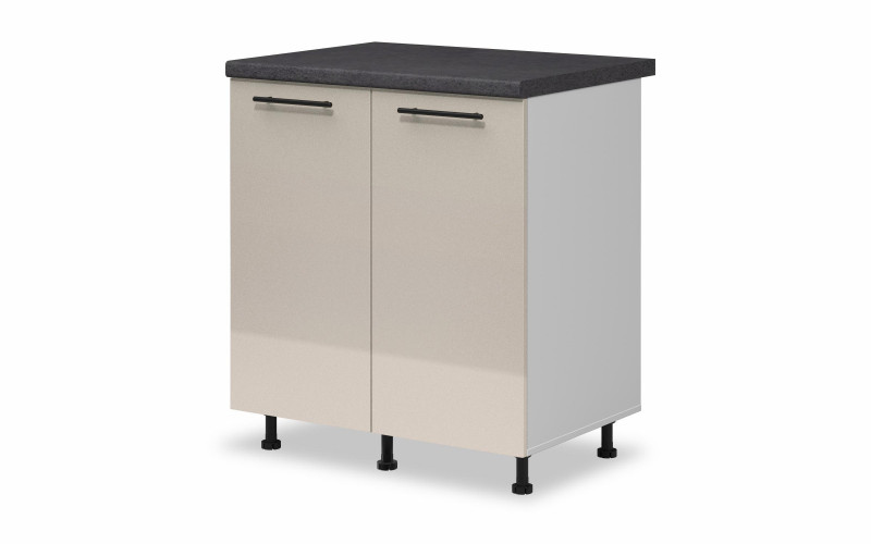 Kitchen cabinet Dakota 08, Metallic beige  1