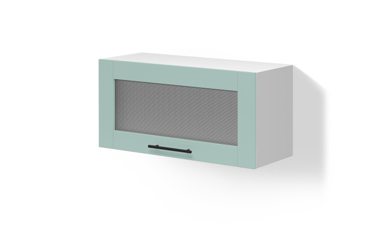 Kitchen showcase cabinet Dakota 40, mint  1