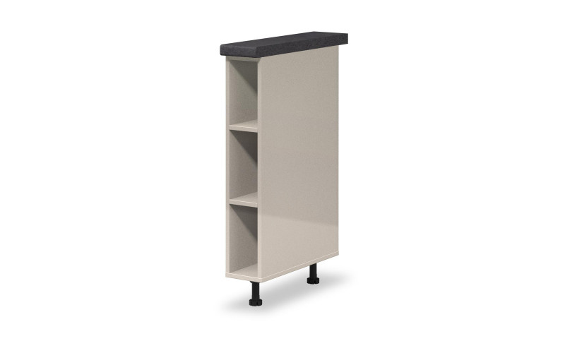 Kitchen base cabinet Dakota 36, Metallic beige  1