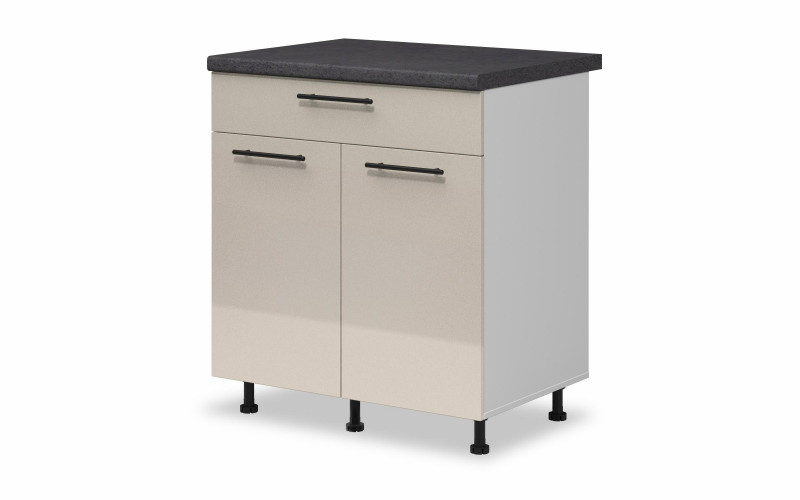 Kitchen cabinet Dakota 51, Metallic beige  1