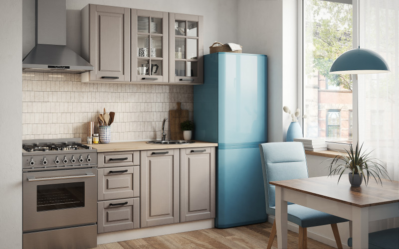 Kitchen 1.2 meters with included thermo countertop Denira, Light Concordia  1