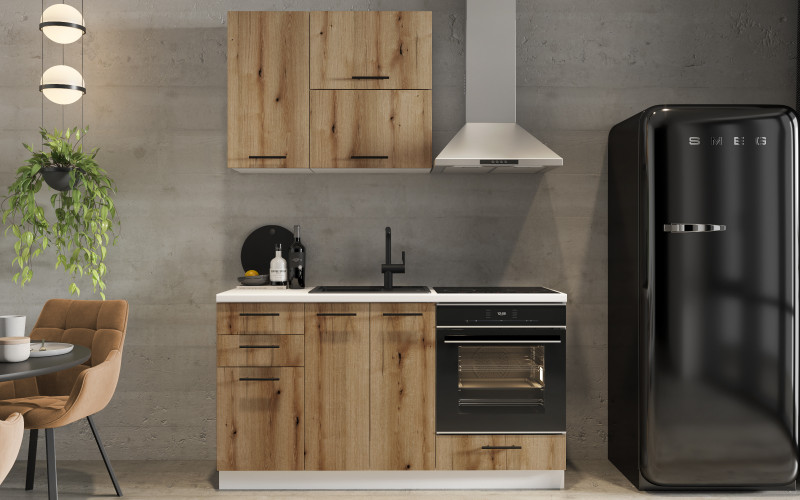 Kitchen Marsy, Evoke oak  1