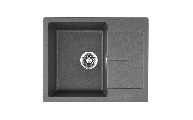 Granite sink ICGS8220, grey, depth 21.5 cm  1