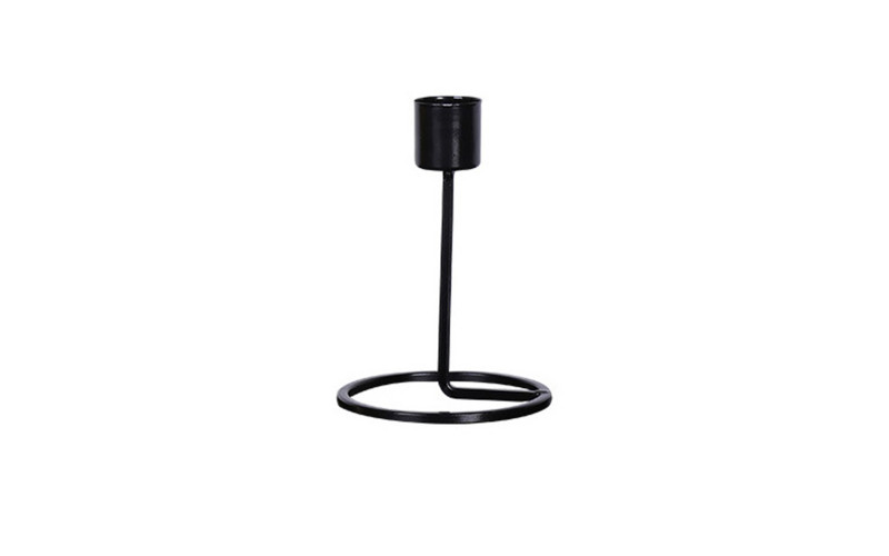 Candlestick, black  1