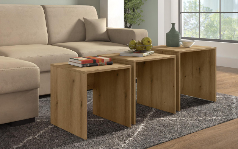 Coffee table Selena 3 in 1, Evoke oak  1