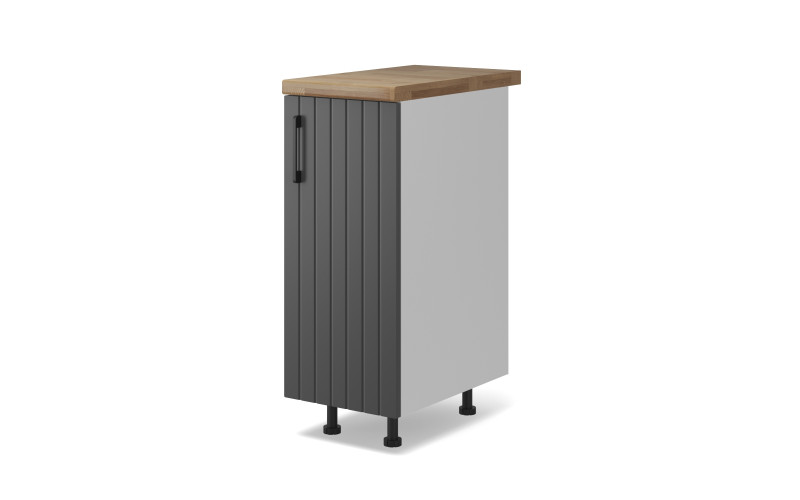 Kitchen cabinet Ava 03, graphite  1