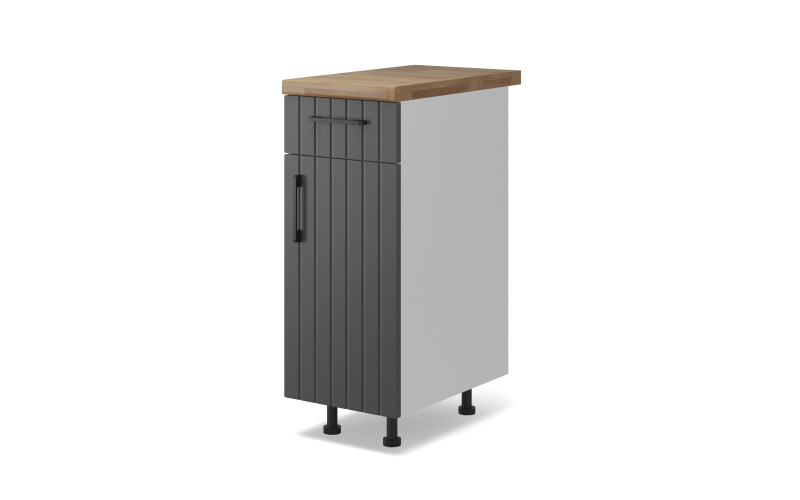 Kitchen cabinet Ava 10, graphite  1