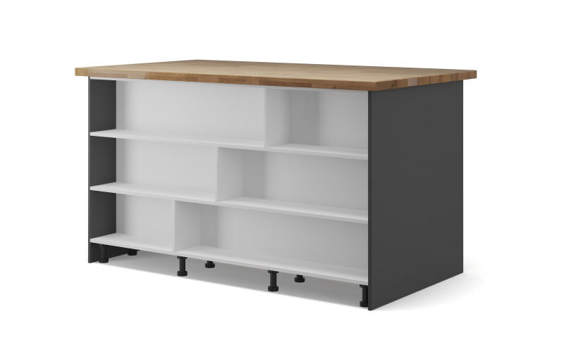 Island cabinet Hannah 42, graphite  1