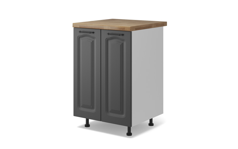Kitchen cabinet Mathis 07, graphite  1