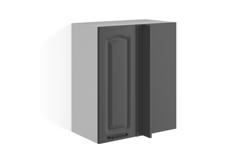 Kitchen corner cabinet Mathis 26 right, graphite  1