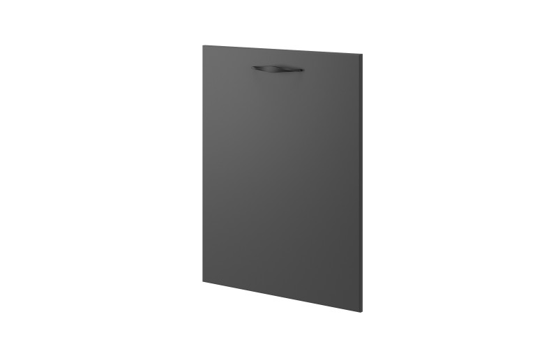 Door for built-in appliance Simon 48, graphite  1