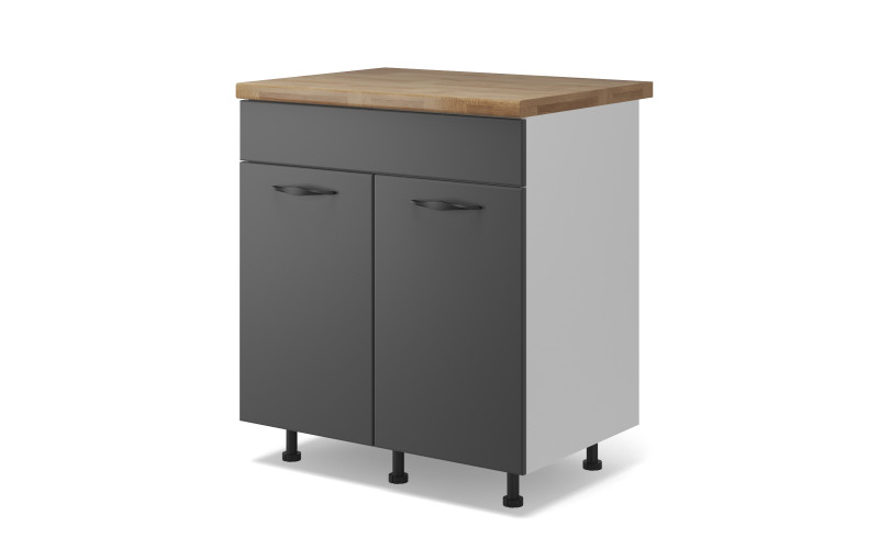 Kitchen cabinet Simon 52, graphite  1