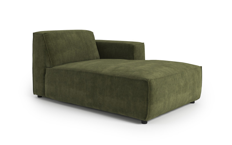 Settee from a modular sofa Verso, dark green  3