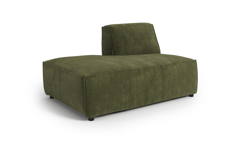 Settee from a modular sofa Verso, dark green  3