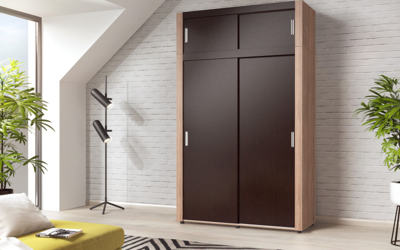 Wardrobe + upgrade Arkon M, Sonoma oak + Wenge  1