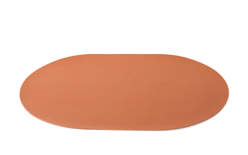 Placemat, orange - brown  1