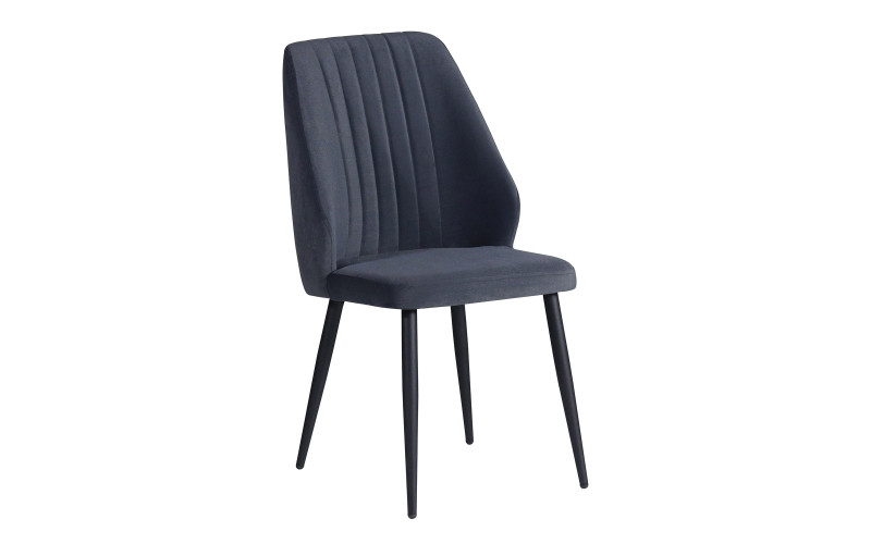 Dining chair Monter, grey + black  1