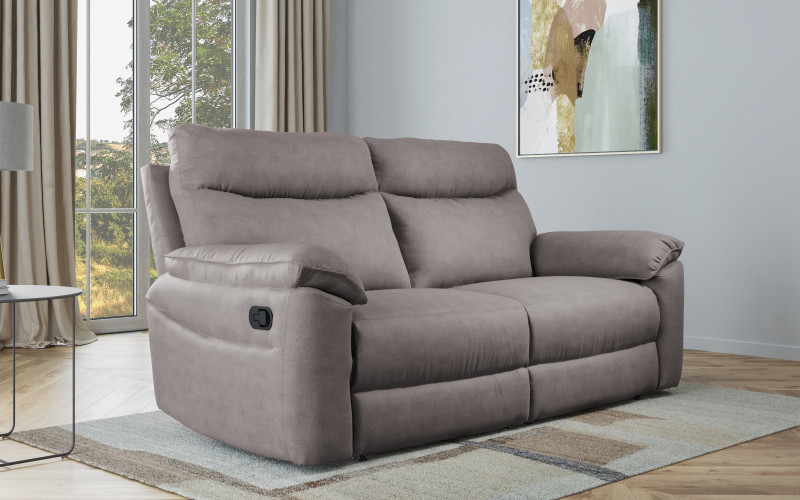 Three-seater recliner /with manual mechanism/ Adesto, grey  1