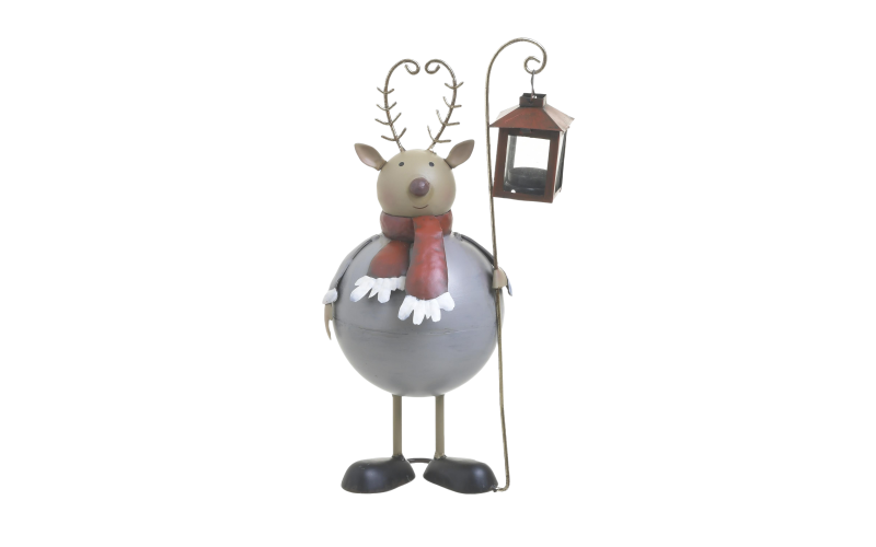 Deer with lantern, size: H31 cm  1