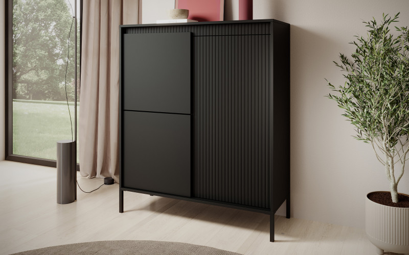 Cabinet Samina, black  1