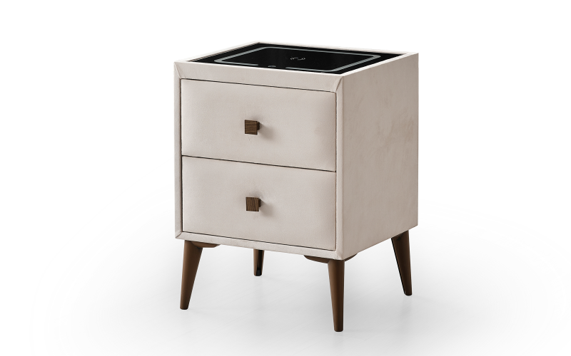 Nightstand Elona Smart, cream  1