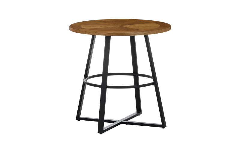 Side table Astera, natural + black  1