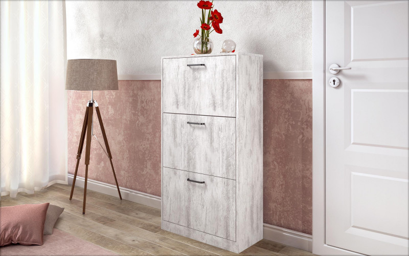 Shoe cabinet Beko 3, Antique oak  1